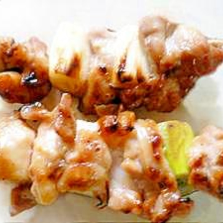 おうちで美味しい★焼き鳥（ねぎま、塩）